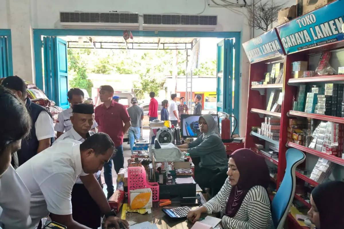 Sidak Pasar, TPID Morotai Pastikan Stok Sembako Aman Tapi Temukan Minyakita Langka